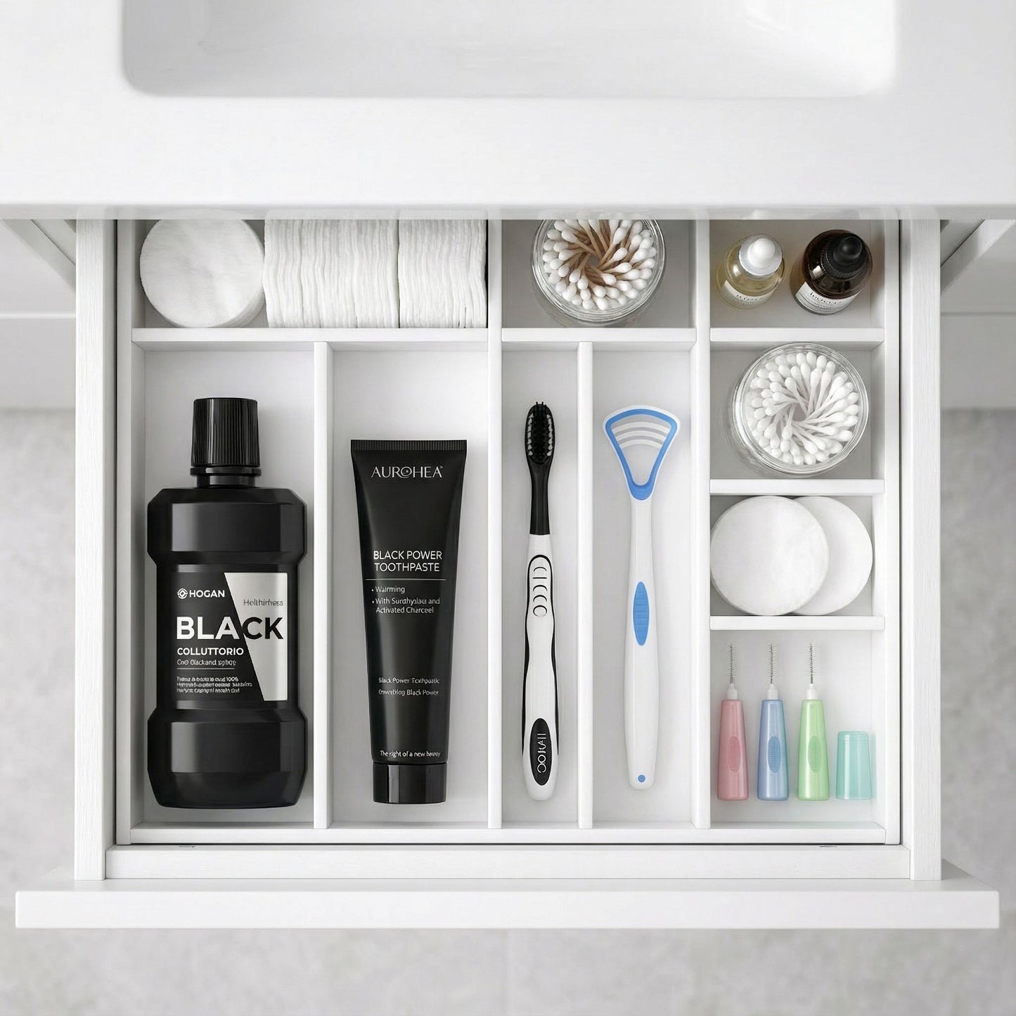 Dentifrice Black Power au charbon actif | Enrichi en huile essentielle d’Eucalyptus