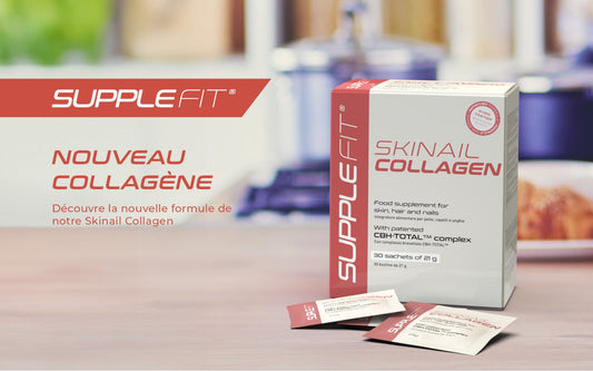 Skinail Collagen Supplefit – complément naturel beauté vitalité soin sensoriel