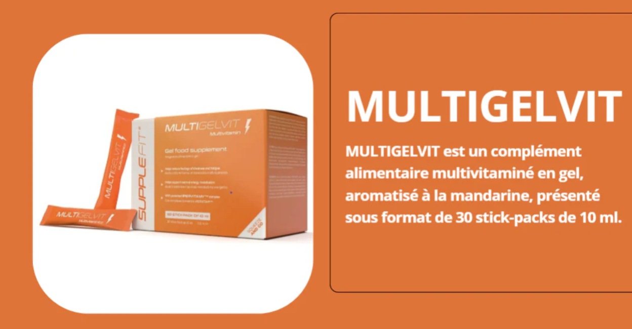 MULTIGELVIT - Multavitaminé|30 stick-pack de 10 ml