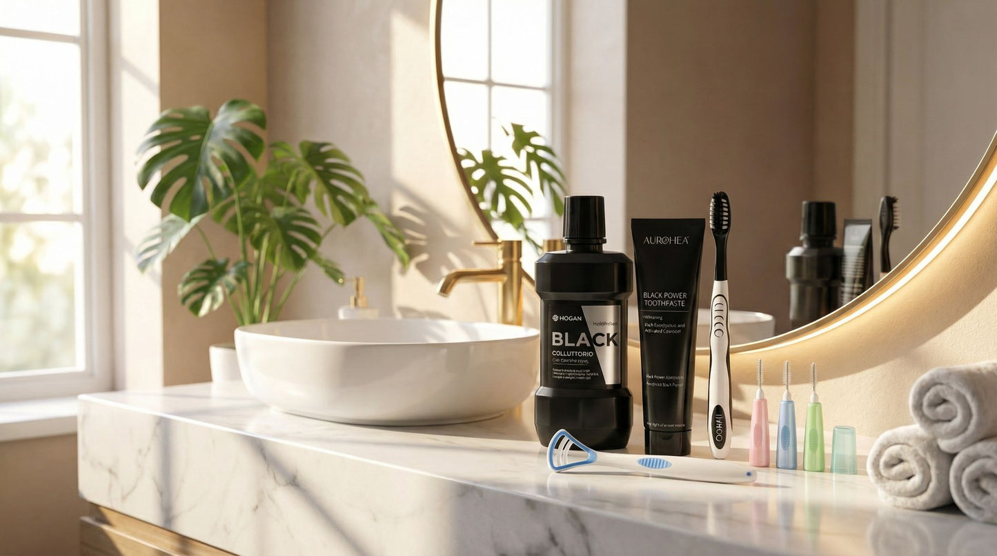 Dentifrice Black Power au charbon actif | Enrichi en huile essentielle d’Eucalyptus