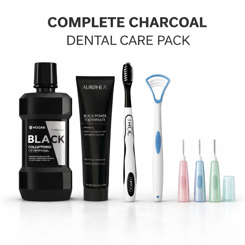 Dentifrice Black Power au charbon actif | Enrichi en huile essentielle d’Eucalyptus