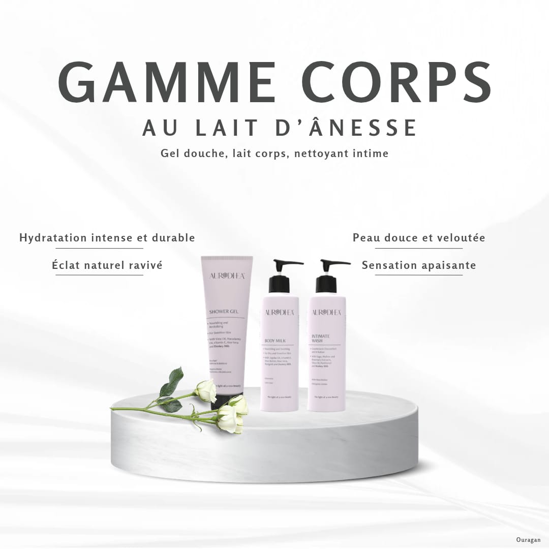 Rituel Lait d'Ânesse CHOGAN – Fermeté & Anti-âge Peau Mature