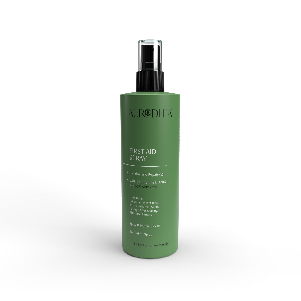 Spray de premiers secours avec de 98% Aloe Vera - 150 ml