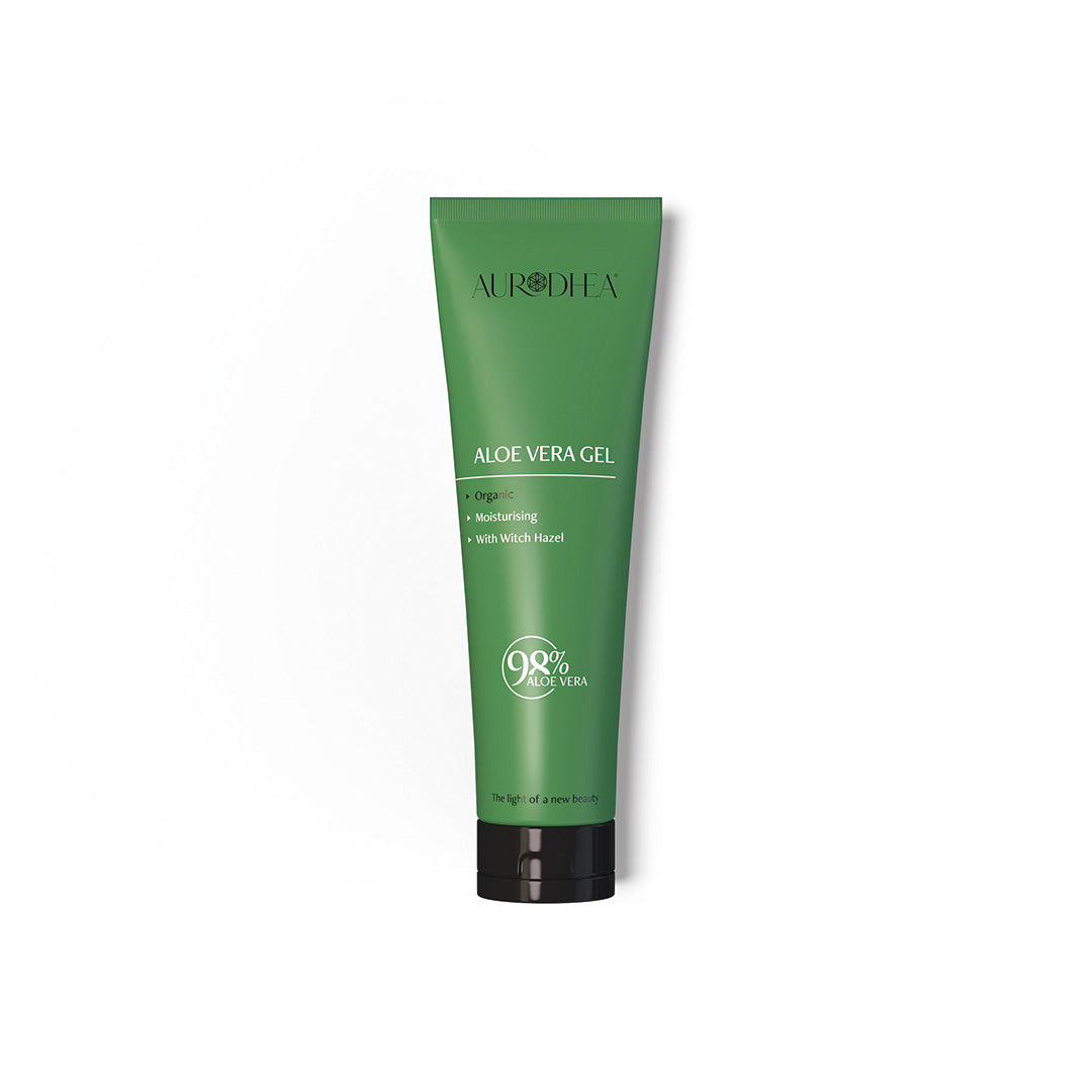 Gel Aloe Vera 98% Bio 150 ml | Enrichi en extrait d’Hamamélis